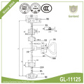 GL-11125 Box Van Door Lock Truck Piezas del cuerpo